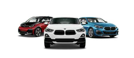 3 BMW car line up at BMW of Sterling in Sterling VA