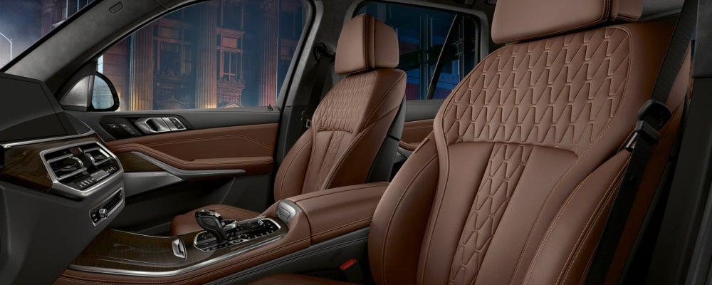 2022 BMW X5 with Fine-Grain Merino Leather Upholstery