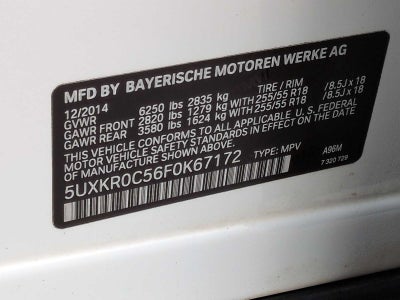 2015 BMW X5 xDrive35i xDrive35i