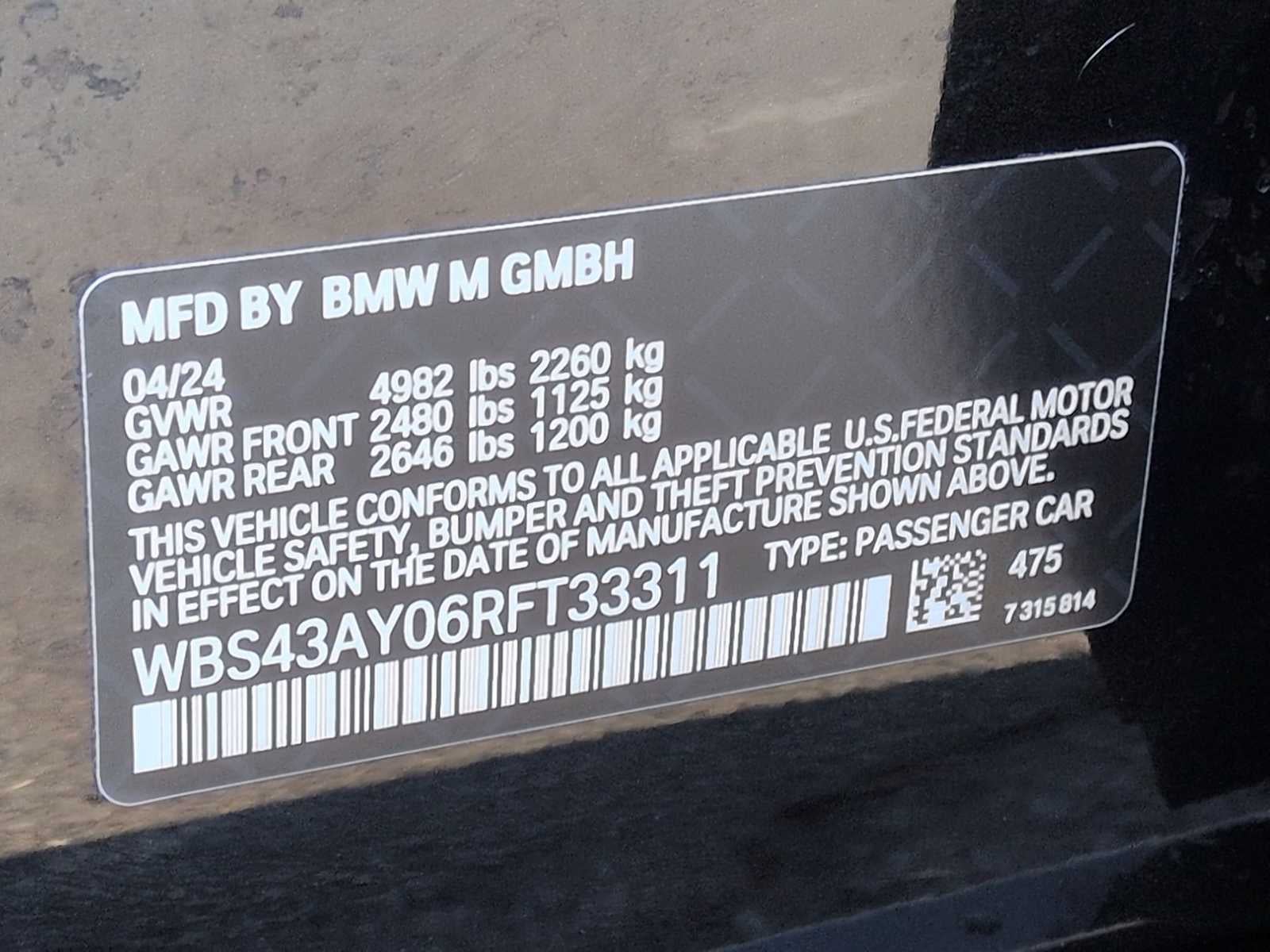 2024 BMW M Models Competition xDrive