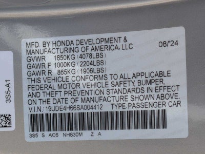 2025 Acura Integra w/A-Spec Technology Package