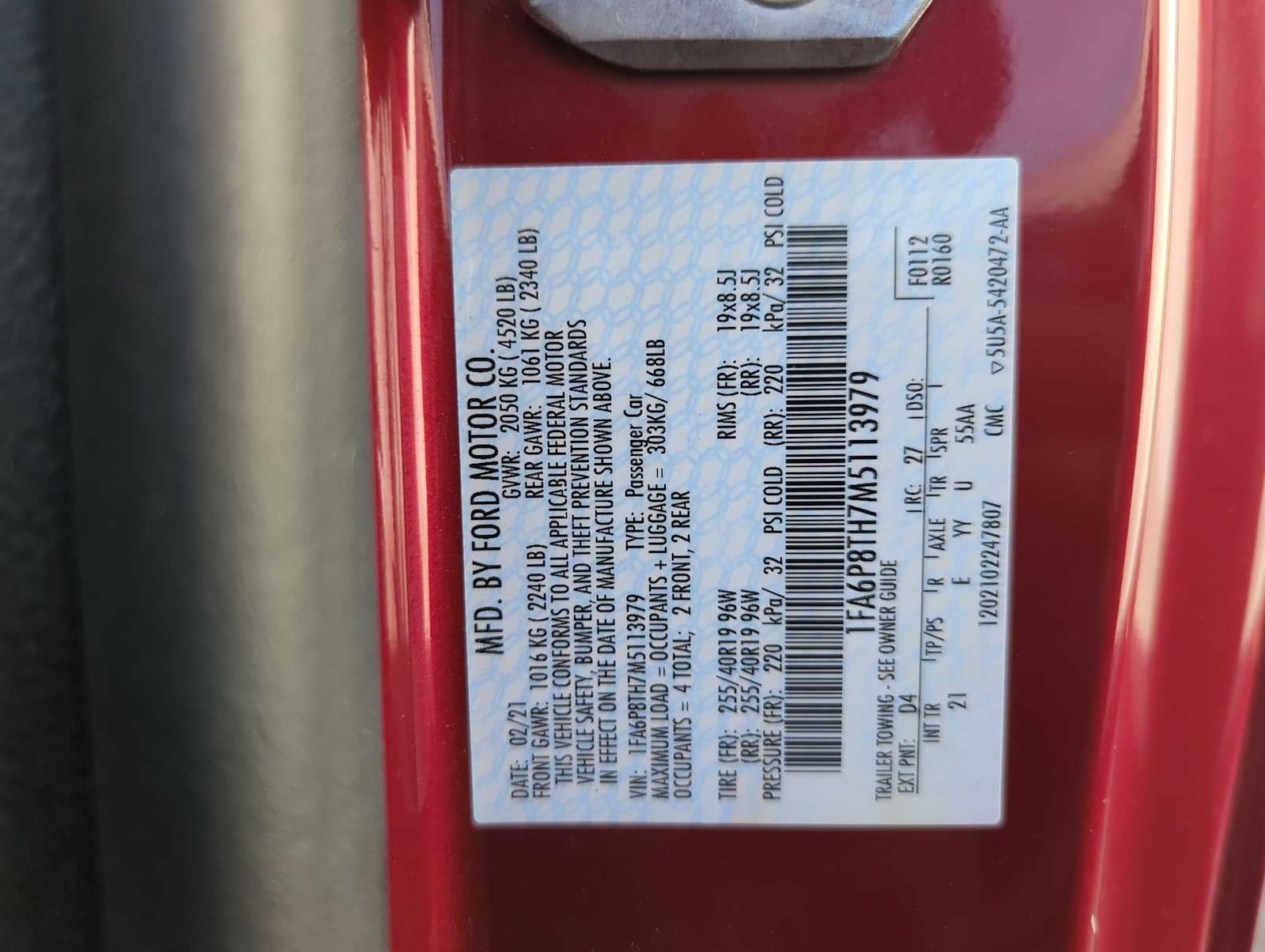 2021 Ford Mustang EcoBoost