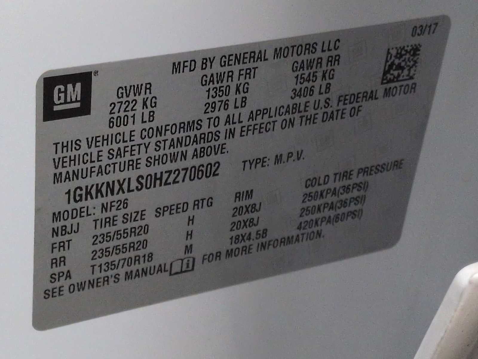 2017 GMC Acadia Denali