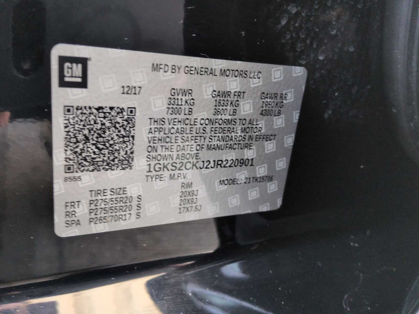 2018 GMC Yukon Denali Denali