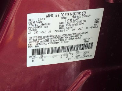 2013 Ford Edge Limited