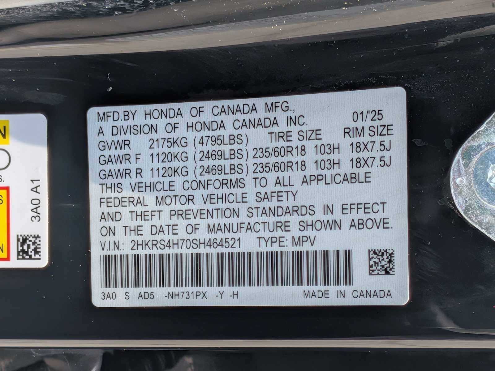 2025 Honda CR-V EX-L