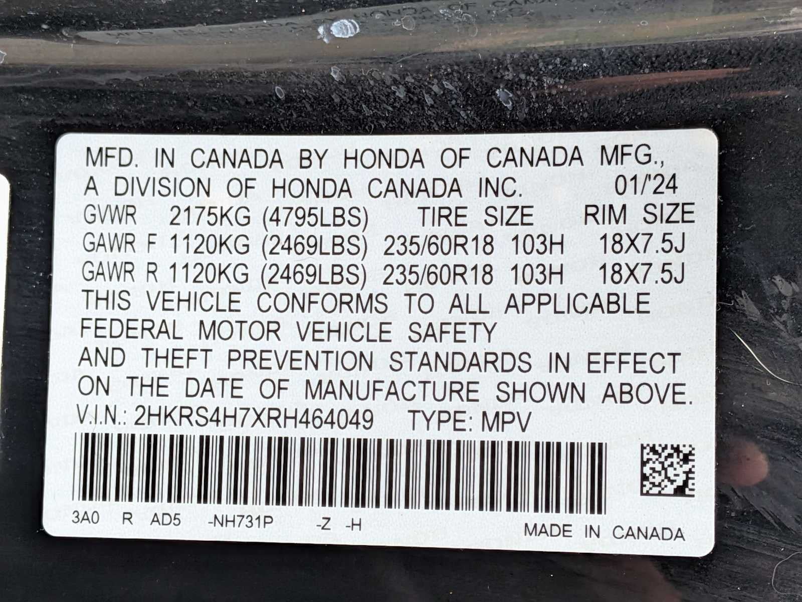 2024 Honda CR-V EX-L