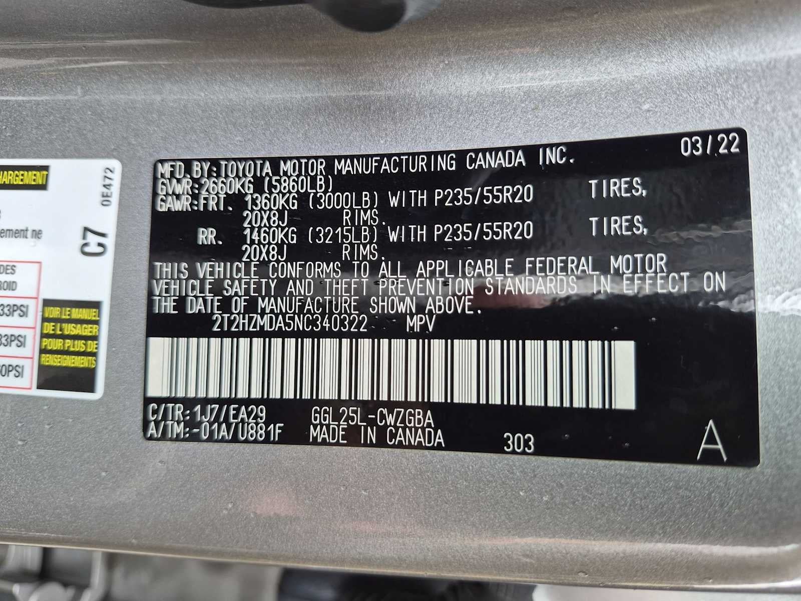 2022 Lexus RX 350 RX 350