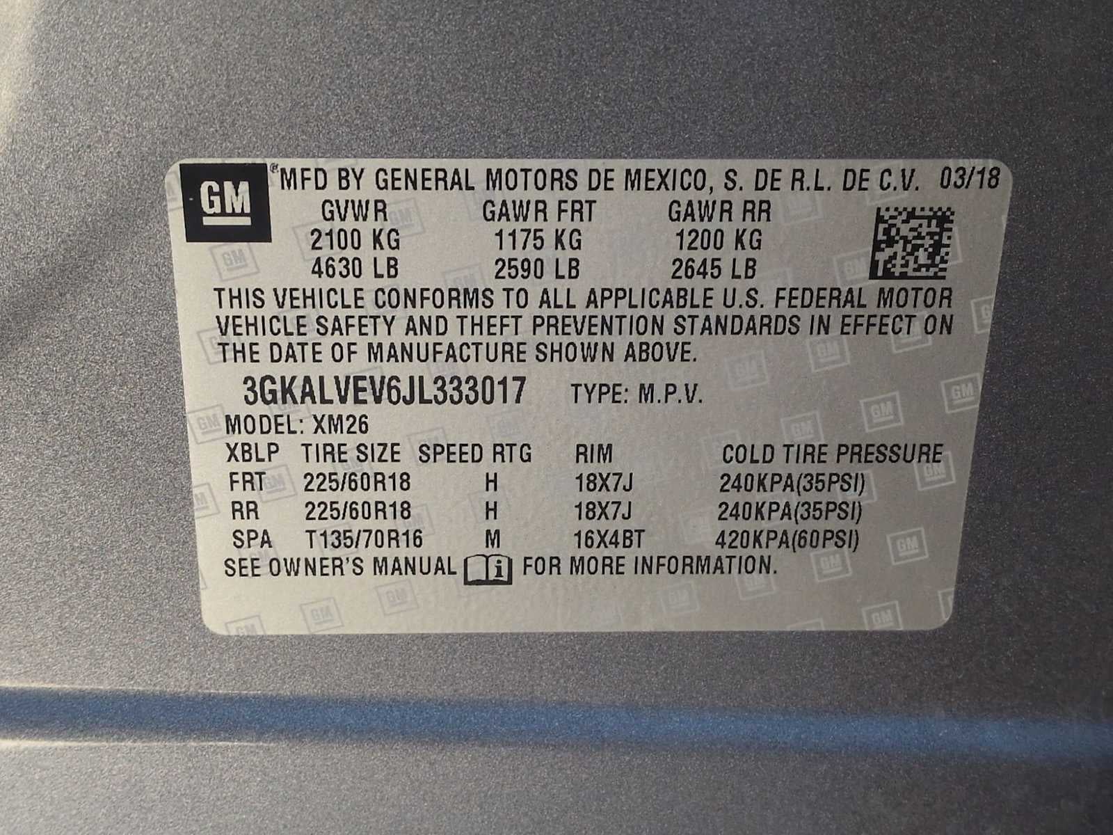 2018 GMC Terrain SLT