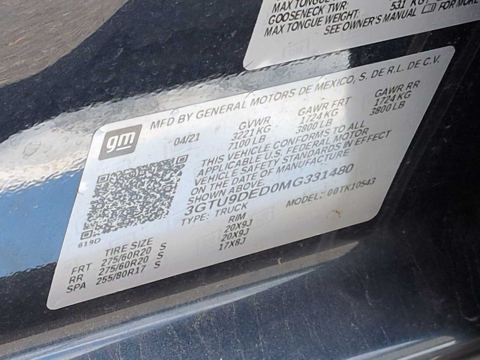 2021 GMC Sierra 1500 SLT