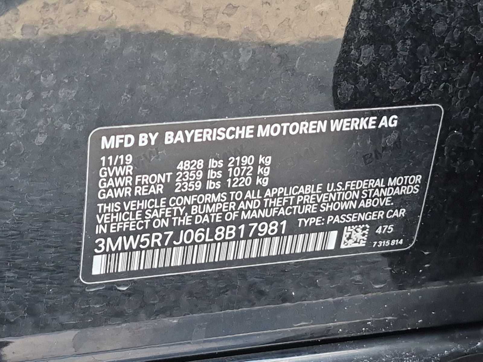 2020 BMW 3 Series 330i xDrive