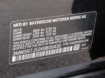 2019 BMW 330i xDrive 330i xDrive