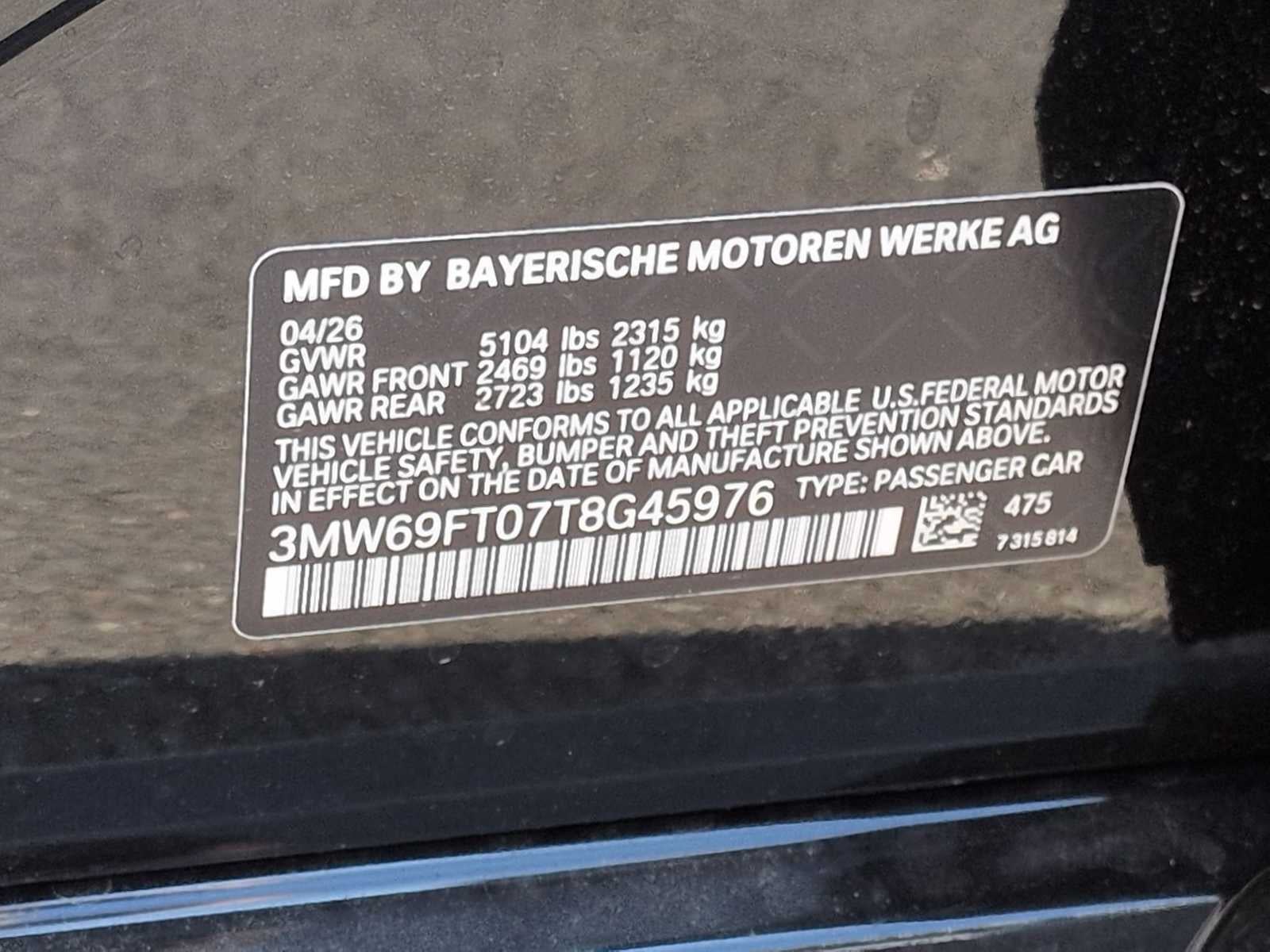 2026 BMW M340i NA xDrive M340i NA xDrive