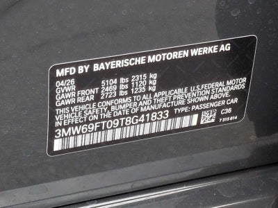 2026 BMW 3 Series M340i NA xDrive