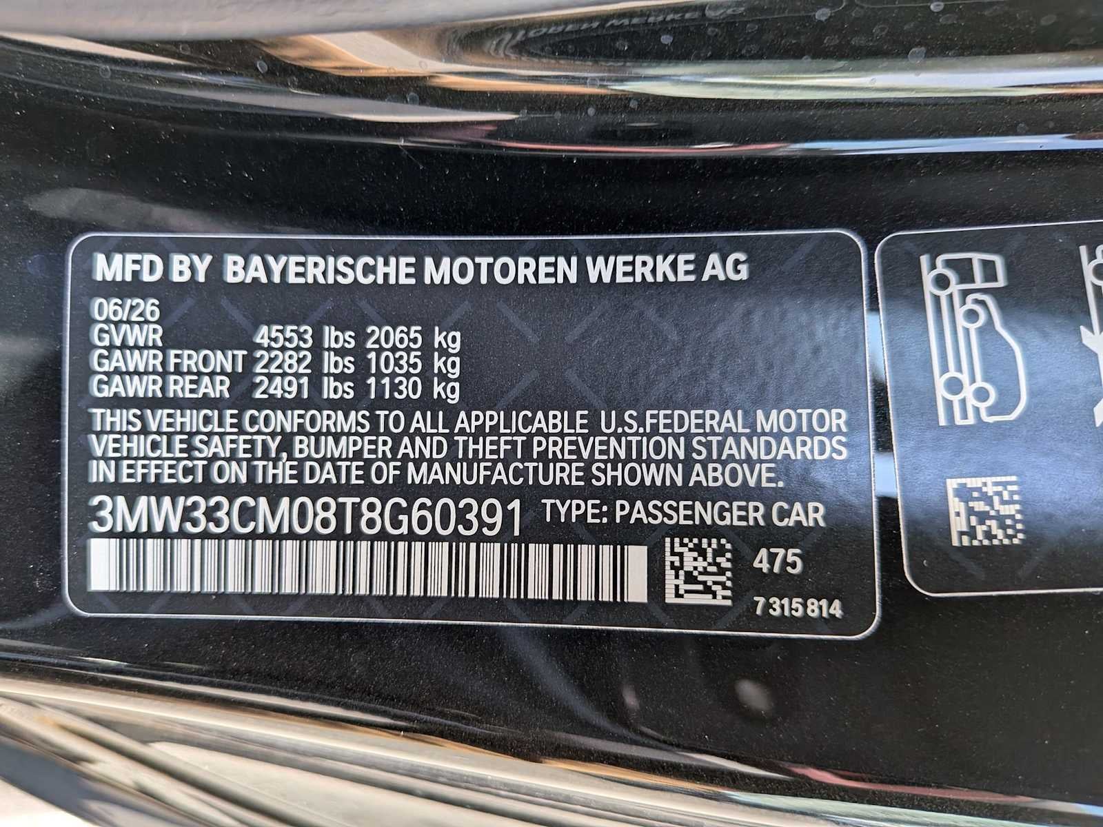 2026 BMW 3 Series 330i NA xDrive