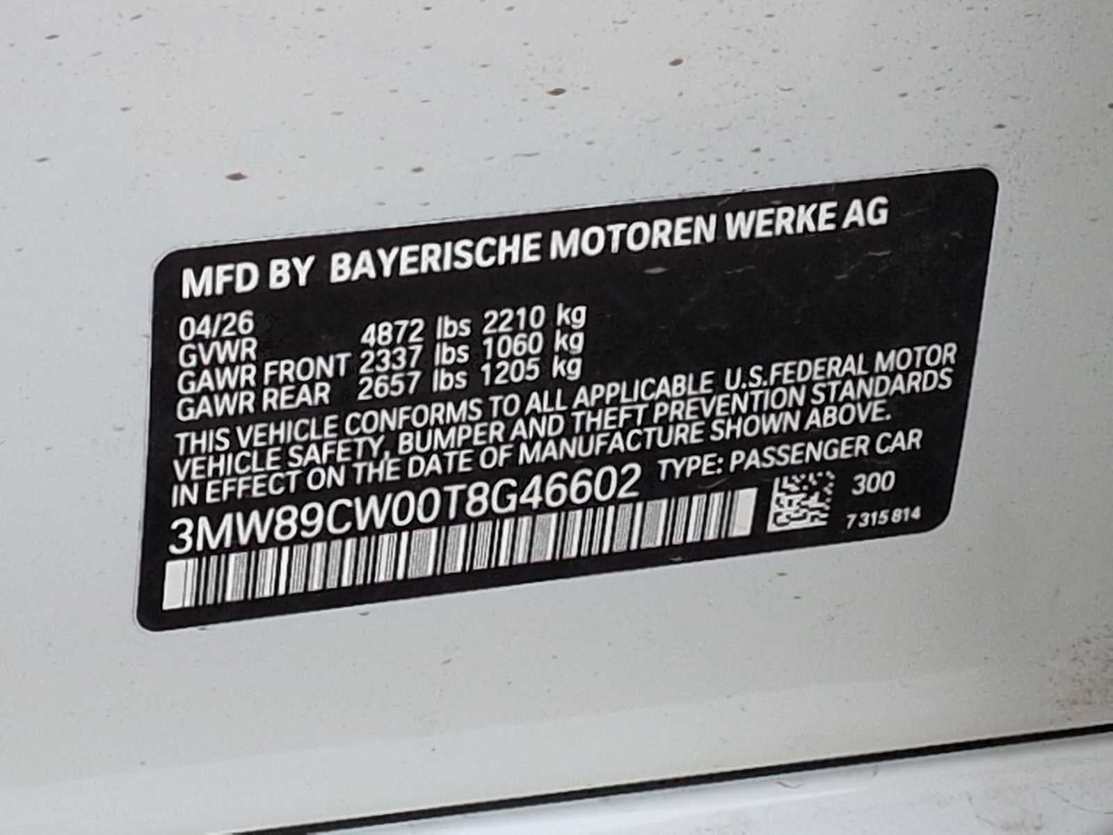 2026 BMW 330i NA xDrive 330i NA xDrive