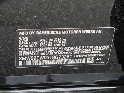 2026 BMW 3 Series 330i NA xDrive