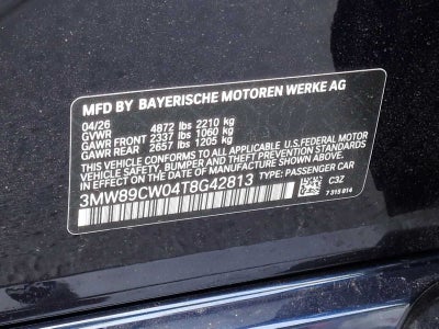 2026 BMW 3 Series 330i NA xDrive