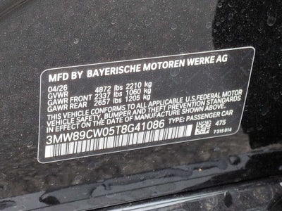 2026 BMW 3 Series 330i NA xDrive