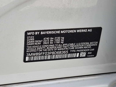 2023 BMW 3 Series 330i xDrive
