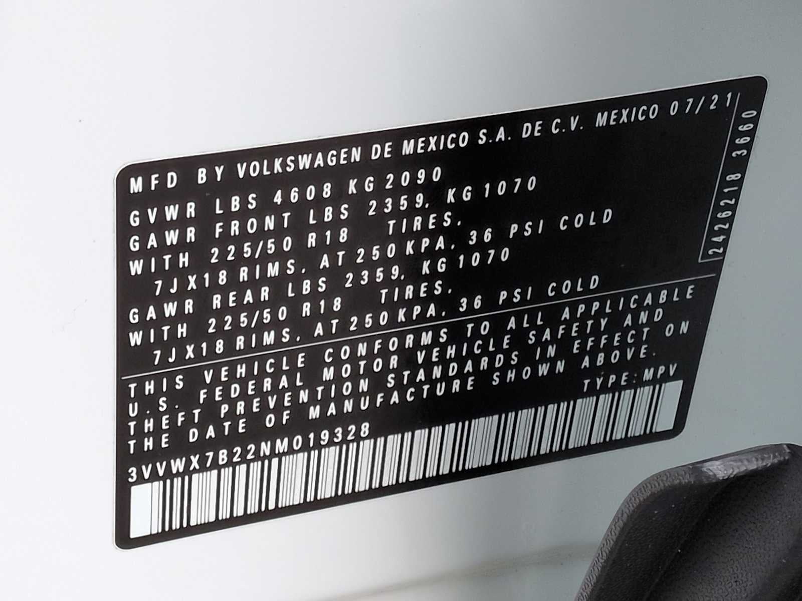 2022 Volkswagen Taos SE