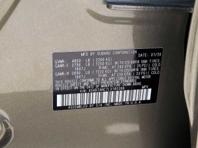 2020 Subaru Outback Limited