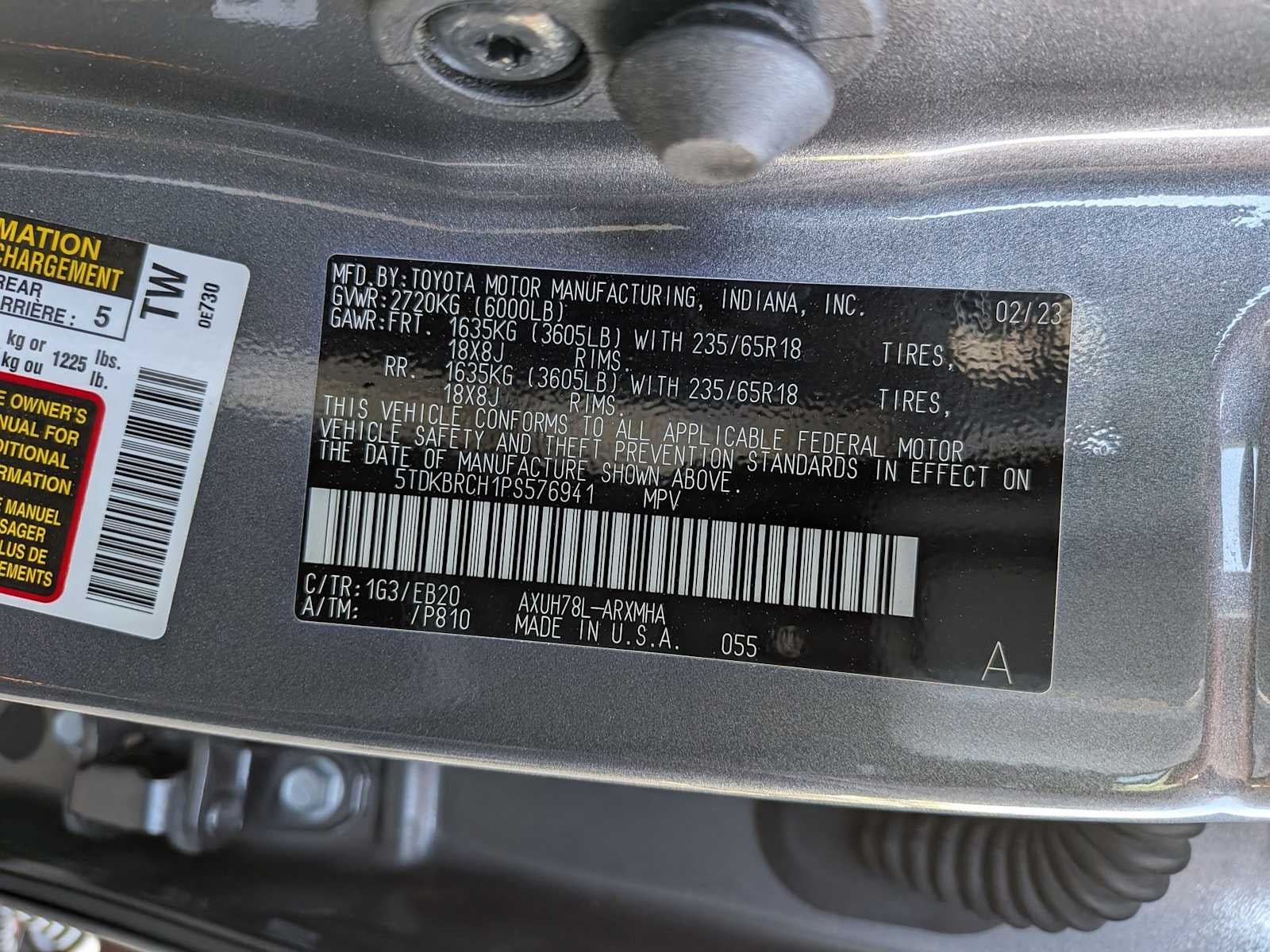 2023 Toyota Highlander Hybrid XLE