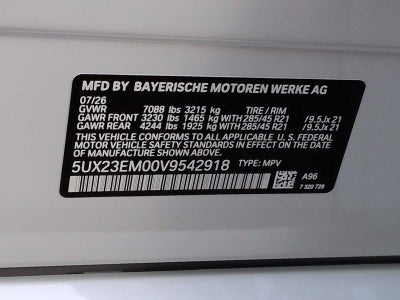 2027 BMW X7 xDrive40i