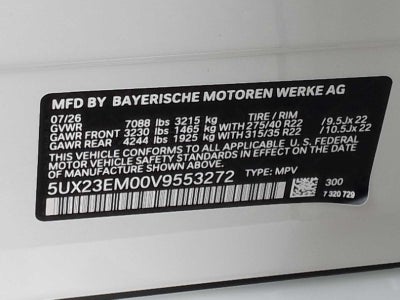 2027 BMW X7 xDrive40i