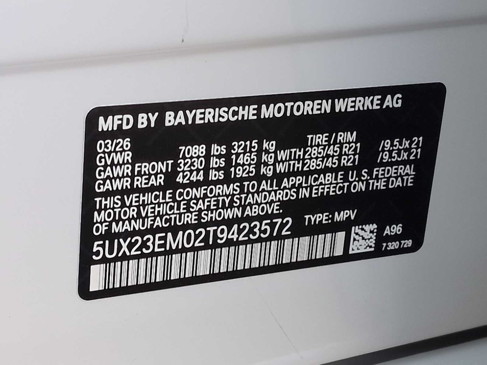 2026 BMW X7 xDrive40i xDrive40i