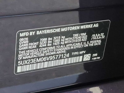 2027 BMW X7 xDrive40i
