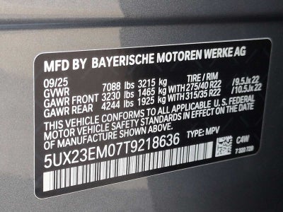 2026 BMW X7 xDrive40i