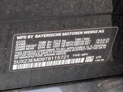 2026 BMW X7 xDrive40i