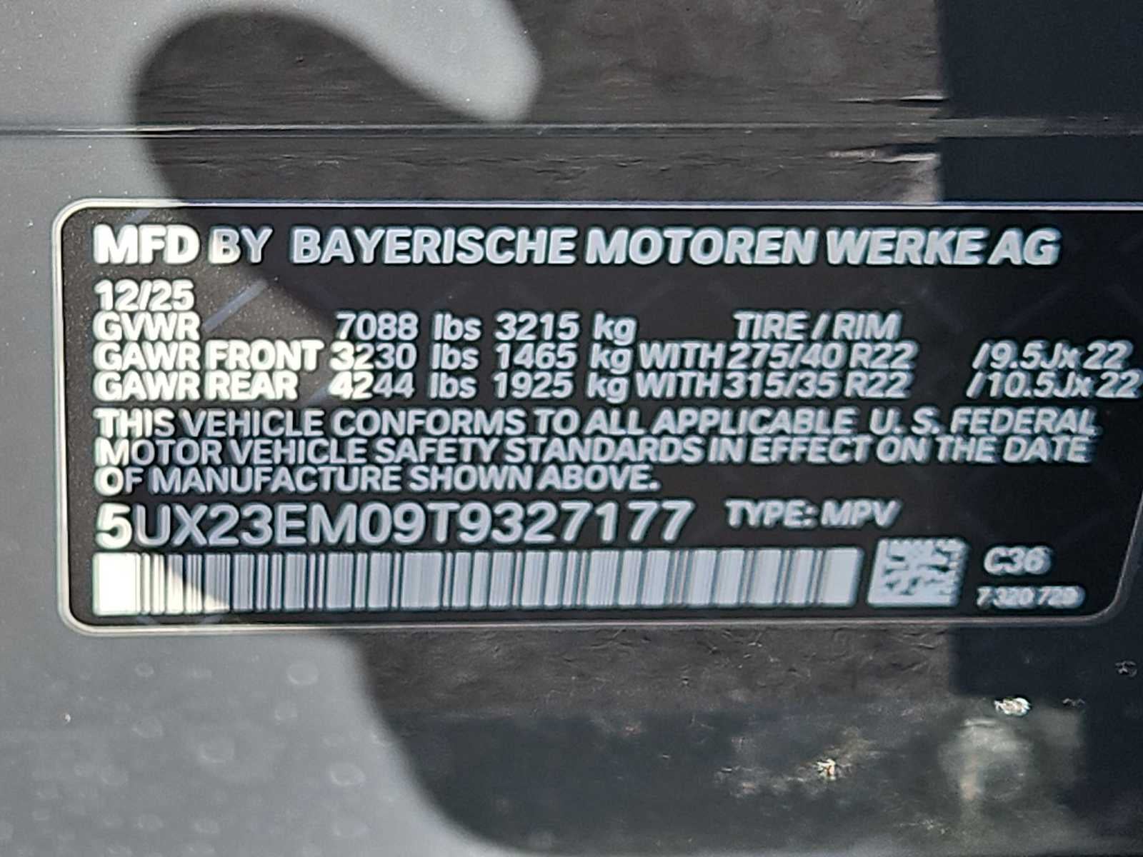 2026 BMW X7 xDrive40i