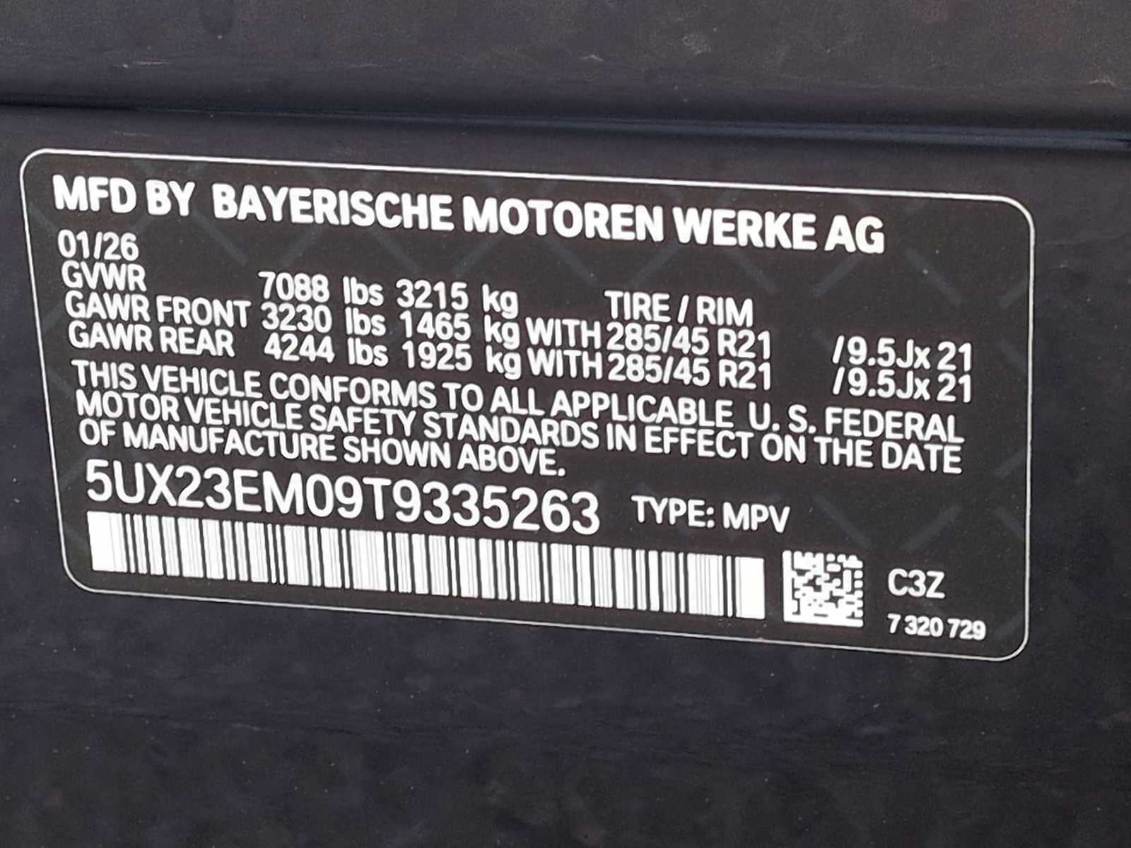2026 BMW X7 xDrive40i xDrive40i