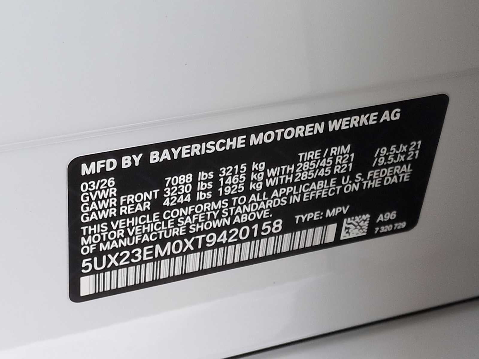 2026 BMW X7 xDrive40i