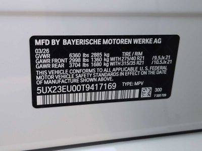 2026 BMW X5 xDrive40i xDrive40i