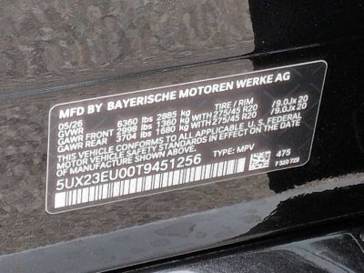 2026 BMW X5 xDrive40i