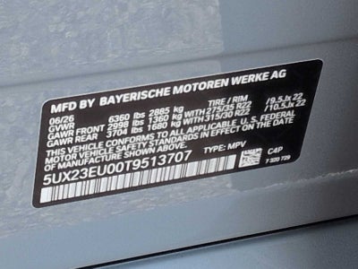 2026 BMW X5 xDrive40i xDrive40i