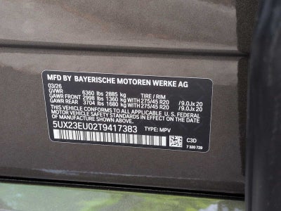 2026 BMW X5 xDrive40i