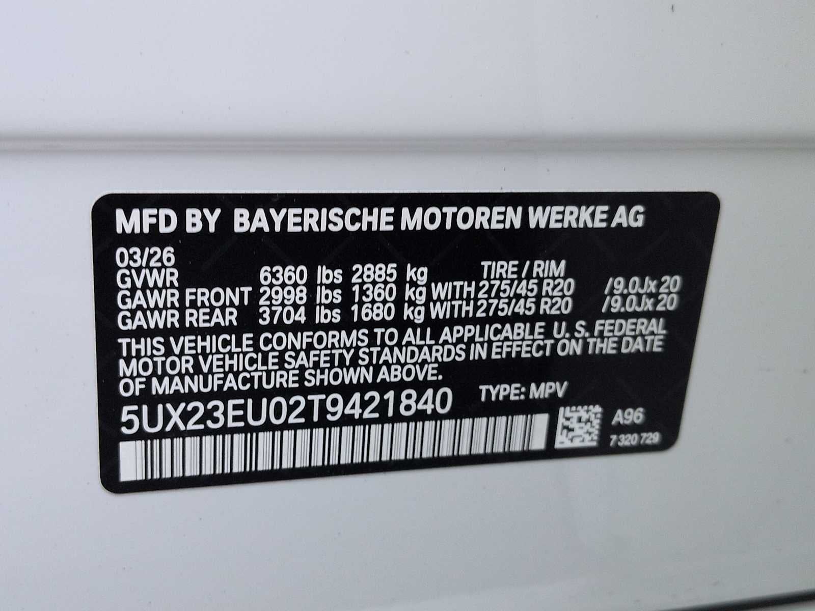 2026 BMW X5 xDrive40i xDrive40i