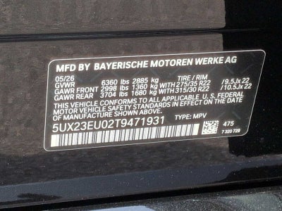 2026 BMW X5 xDrive40i