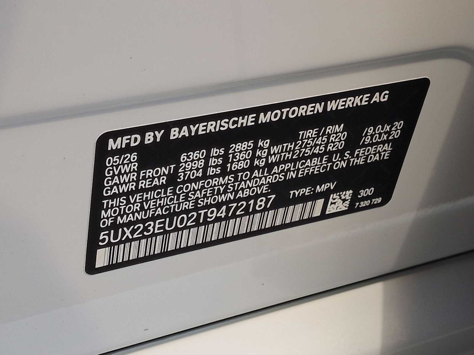 2026 BMW X5 xDrive40i