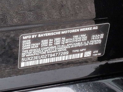 2026 BMW X5 xDrive40i