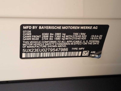 2026 BMW X5 xDrive40i