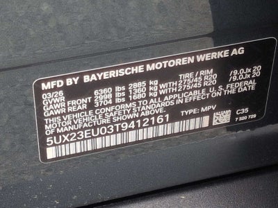 2026 BMW X5 xDrive40i