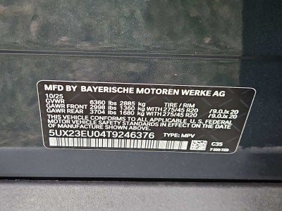 2026 BMW X5 xDrive40i