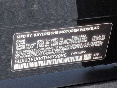 2026 BMW X5 xDrive40i