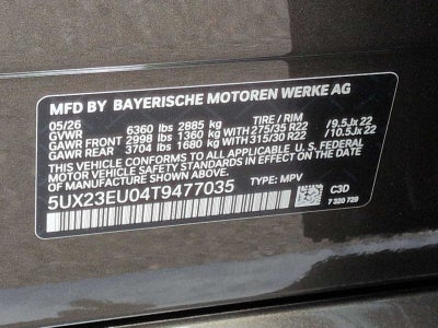 2026 BMW X5 xDrive40i