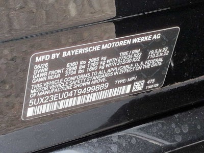 2026 BMW X5 xDrive40i xDrive40i